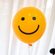큐티스마일 레몬 13cm / 30cm 인쇄풍선, 13cm(2개)