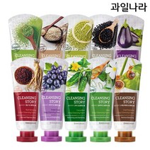 세안이야기 딥 클렌징폼 120g x 5개, 발아현미