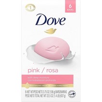 Dove Pink/rosa Beauty Soap Bar 도브 핑크 로사 뷰티바 비누 106g 6개입 4팩