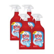 홈스타 착 붙는 락스 세정제 스프레이 750ml / 강력한 부착력, 4개