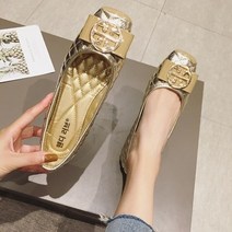 가을 로퍼 구두 스틸레토힐 여성구두 겨울신발 여자워커 데일리슈즈 별빛스토어 2022 봄 여름 새로운 유럽과 미국의 스퀘어 토드 싱글 슈즈 여성용 얕은 입 정품 가죽 플랫 바닥 완두콩 슈즈 플러스 사이즈 레이디스 스쿠프 슈즈 구매