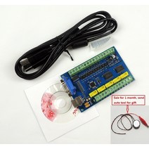 모터 컨트롤러 속도조절기 업그레이드 cnc mach3 usb 5 축 100khz usbcnc 부드러운 스테퍼 모션 컨트롤러 cnc 조각 용 카드 브레이크 아웃 보드 12-24v, 없음