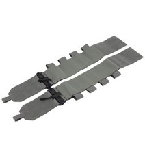 방탄조끼 방탄복 권총집 워벨트 vulpo 전술 제거 버클 세트 군용 fcsk molle, 4ar 그레이