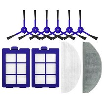 리필 실용적인 교체 걸레 헝겊 패드 Anker Eufy Robovac X8 하이브리드 로봇 진공 청소기 액세서리 용 사이드 브러시 필터, [01] 금