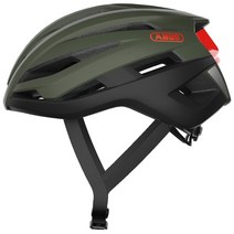 아부스 스톰체이서 헬멧 - 올리브 그린 자전거 헬맷, S (51-55 cm)