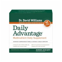 [davidgerstein] Dr. David Williams Dr 데일리 어드벤티지 멀티비타민 60포 1팩, 1병, 제품제목참조