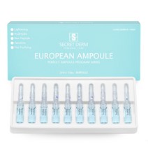 시크릿덤 유러피안 앰플 센스티브 (진정앰플) mts겸용 병풀추출물 센텔라, 1개, 2ml