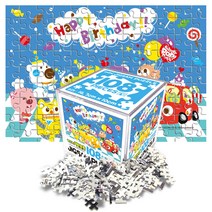 학산문화사 뽀로로 직소퍼즐 미니 108pcs 해피버스데이!, 혼합, 108피스