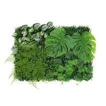 저스트파 잔디 벽 플라스틱 식물 인조 FlowerTurf 웨딩 장식 홀리데이 홈 스토어 배경, 30