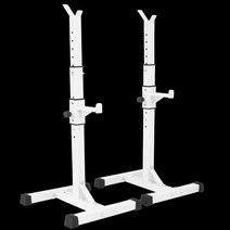 파워랙 스쿼트랙 가정용 헬스 홈트레이닝 홈짐 분리형, 화이트