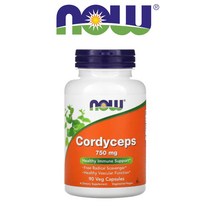나우푸드 동충하초 버섯 균사체 동충화초 코디셉스 Cordyceps 750mg 비건 90 베지캡슐