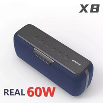 패시브스피커 액티브 매장용 카페 오디오 xdobo x8 휴대용 블루투스 스피커 무선 열 방수 dsp subwoofer music center with voice caixa de, 검은색