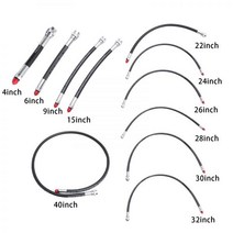 다이빙 컴퓨터 스쿠버 저압 LP 호스 다이브 레귤레이터 퀵 릴리스 커넥터 팽창기 호스 다이버 스탠다드 BCD 드라이 슈트 옥토퍼스, 40inch, CHINA