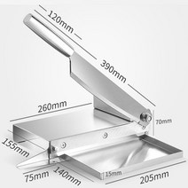 WARM가정용갈비한약절단기 주방 작두 갈비 뼈 절단기 냉동 고기 생선, 상세페이지 참조, 상세페이지 참조