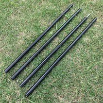 (한정세일)캠핑 차박 타프 폴 스크린 텐트 스텐 폴대 4단 세트