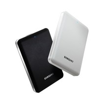 삼성전자 대용량 외장하드 1테라 2테라 4테라 휴대용 USB3.0 포터블 1TB 2TB 4TB + 전용파우치, 블랙