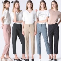쉬즈미스 심플 베이직 슬림 팬츠 택가격 118000원