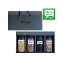 해담비 유기농잡곡 선물세트3호 프리미엄세트 (기장 수수 약콩 율무)