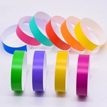 식별 방수 종이 손목밴드 단체 입장 구별 띠지 페스티벌 공연 축제 티켓 밴드, 퍼플