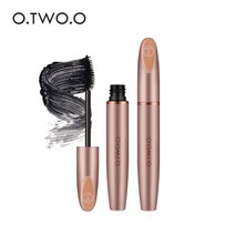 O.TWO.O 4d 실크 섬유 속눈썹 마스카라 화장품 마스카라 방수 잉크 컬링 6 ml., 2개