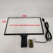 터치 모니터 노트북 보조모니터 11.6 인치 디스플레이 모듈 1920x1080 HDMI 드라이버 보드 리눅스 안드로이드 윈도우 7 8 10 용 정전 식, [03] touch screen