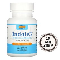 어드밴스피지션포뮬라 인돌3 카르비놀 200mg 베지캡슐 60정