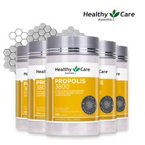 [5개세트] 헬씨케어 울트라 프리미엄 프로폴리스 3800mg 200캡슐 호주직배송