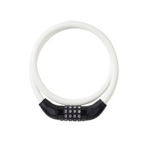 [삼천리자전거]SL160C (중) 번호 변경형 자전거자물쇠 번호키 자전거열쇠/용품, 1개, 화이트