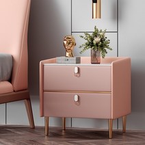 우드슬랩식탁 테이블 Rock Slab Solid Wood Simple Modern Light Luxury Bedside Table Sense of Complete, 11 K