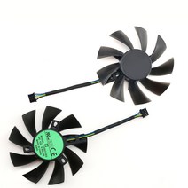 조텍 85mm ZOTAC GTX1060 GTX1050ti 미니 P10690 그래픽 냉각 팬 P106100, [02] 42mm