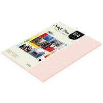 종이문화 프린트프로 칼라복사지 B4 80g No.22 라이트핑크 85매