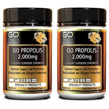 Go Healthy Propolis 고헬씨 뉴질랜드 프로폴리스 2000mg 180정 2개