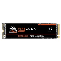 씨게이트 파이어쿠다 530 게이밍 PCIe 4.0 M.2 NVME SSD, 500GB(히트싱크)