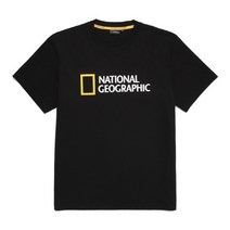 [정품매장]내셔널지오그래픽 네오디 빅 로고 반팔 티셔츠 CARBON BLACK N225UTS920