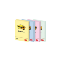 3M 포스트-잇 파스텔노트 656 포스트모음(51mmX76mm), 크림블루(100매), 1개