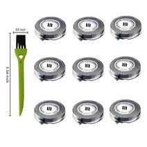 philips 호환 Norelco 시리즈 면도기 SH30 교체 용 헤드 3000 2000 1000 S738 클릭 및 스타일 컴포트 컷 쉐이빙, [03] SH30  9-PACK, [03] SH30  9-PACK