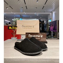 베어파우(BEARPAW) ROGER 로거 남녀공용 커플 양털 슬리퍼 K2116001ND (블랙)