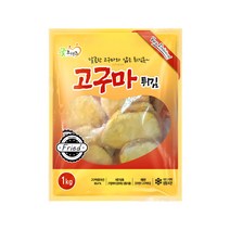굿프랜즈 고구마튀김 1000g, 1개