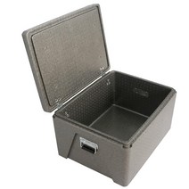 오토바이 배달통 방수 보온통 보냉통 자전거 배달가방, 두꺼운 127L 블랙