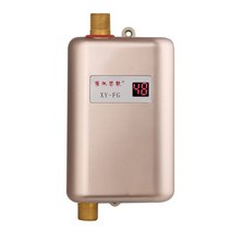 전기순간온수기 3800W/3000W 탱크 없는 순간 미니 전기 온수기 주방 보물 110/220V, 03 gold_02 EU