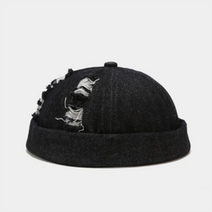 챙이 없는 모자