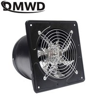 미니 환풍기 창문형 dmwd 6 인치 주방 배기 팬 욕실 벽 창 화장실 덕트 부스터 팬 환기 송풍기 6 배기 공기 정화 통풍구, 검은색