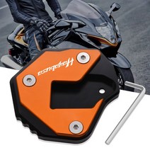 스즈키 하야부사 GSX1300R 08-19년식 튜닝 사이드 스탠드 클립, 티타늄색