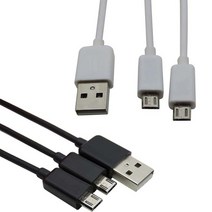 VR 메타버스 가상현실 체험 헤드셋 휴대폰호환 컨트롤러 간편한 휴대 20cm USB 남성 2x 마이크로 Y 분, 03 1black and 1white_01 0.3m