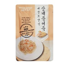 기력회복 강아지 자연식 북어 죽 3개 강지츄르 췌장염강아지간식 개죽