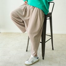 밴딩 스판 와이드 벌룬팬츠 츄리닝바지 빅사이즈배기팬츠