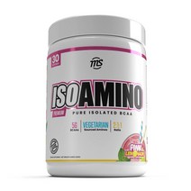 아이소아미노 프리미엄 퓨어 아이솔레이티드 BCAA 레인보우 핑크 레몬에이드 30 서빙 255g, 1개, 1병, 120정