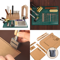 하루클래스 DIY 가죽공예 공구 도구 세트 치즐 포니 가죽소품 만들기, 03.커팅매트(A3)