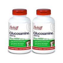 Schiff 글루코사민 MSM 1500mg 히알루론산 150정