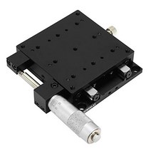 X Linear Stage Keenso SEMX80-AS Micrometer Manual Precision Linear Translation Stage Displacement T, 1, Keenso SEMX80-AS Micrometer M